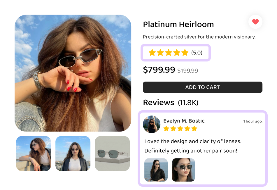 Discover Trust on the Product Page