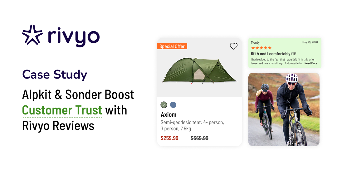 Alpkit & Sonder case study with Rivyo Reviews