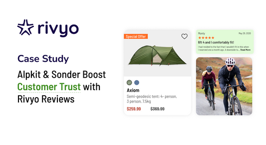 Alpkit & Sonder case study with Rivyo Reviews