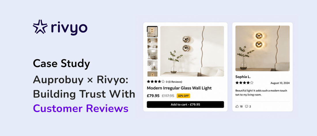 Auprobuy × Rivyo: Building Trust Through Customer Reviews