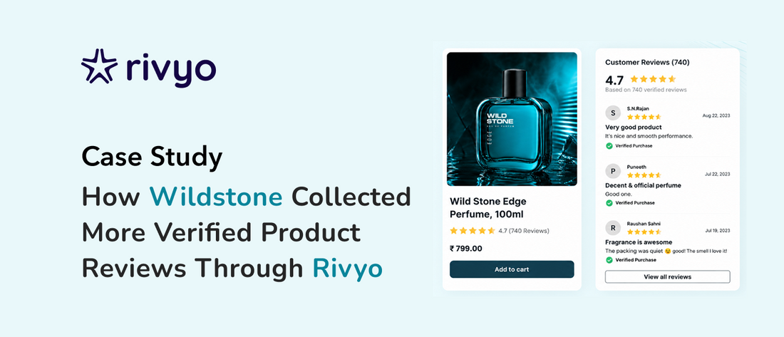 How Wildstone Collected More Verified Product Reviews Through Rivyo