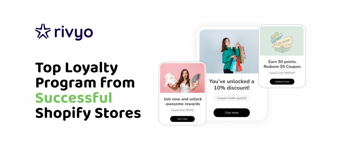 Top Loyalty Program Examples from Successful Shopify Stores