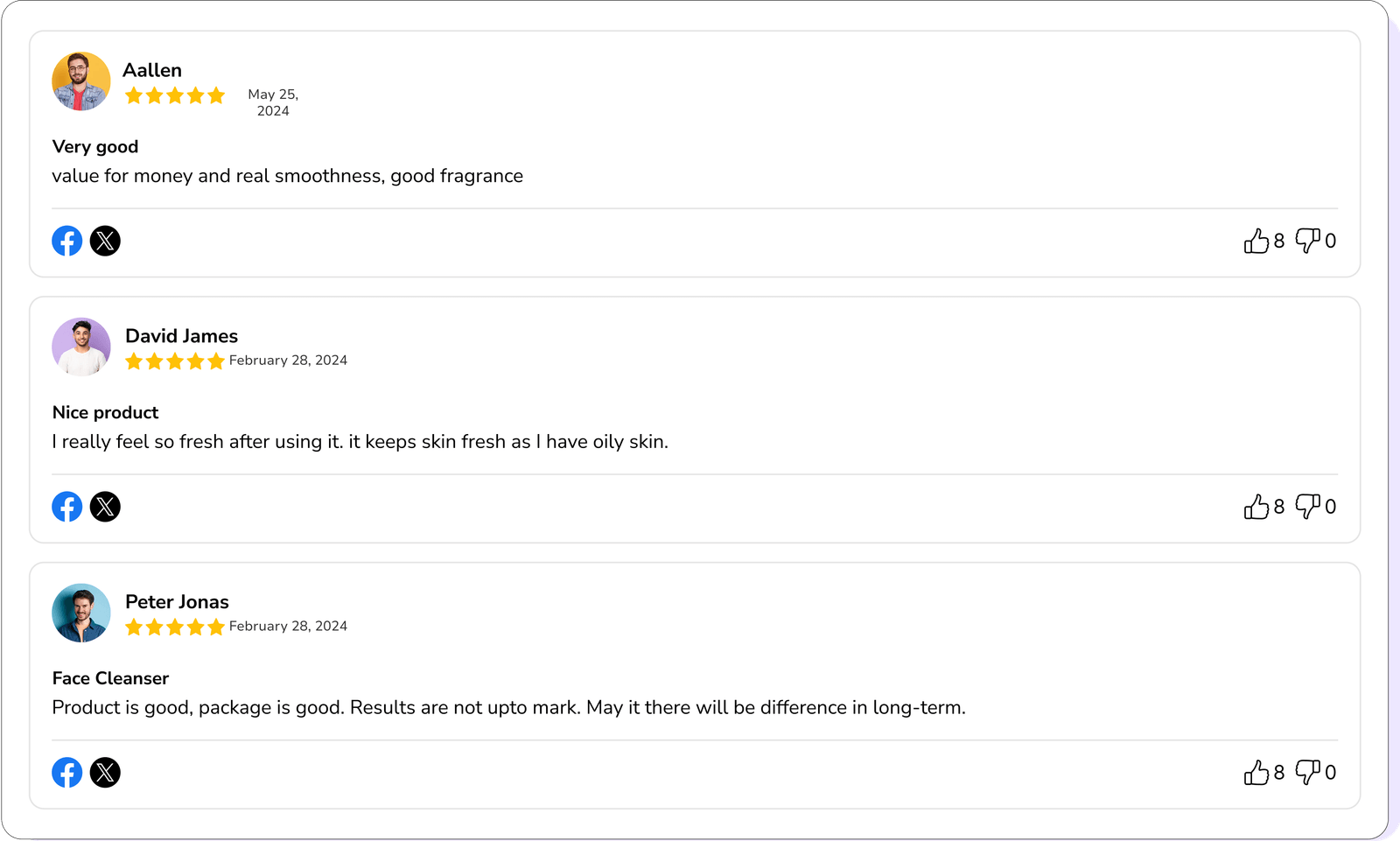 Import Reviews with rivyo