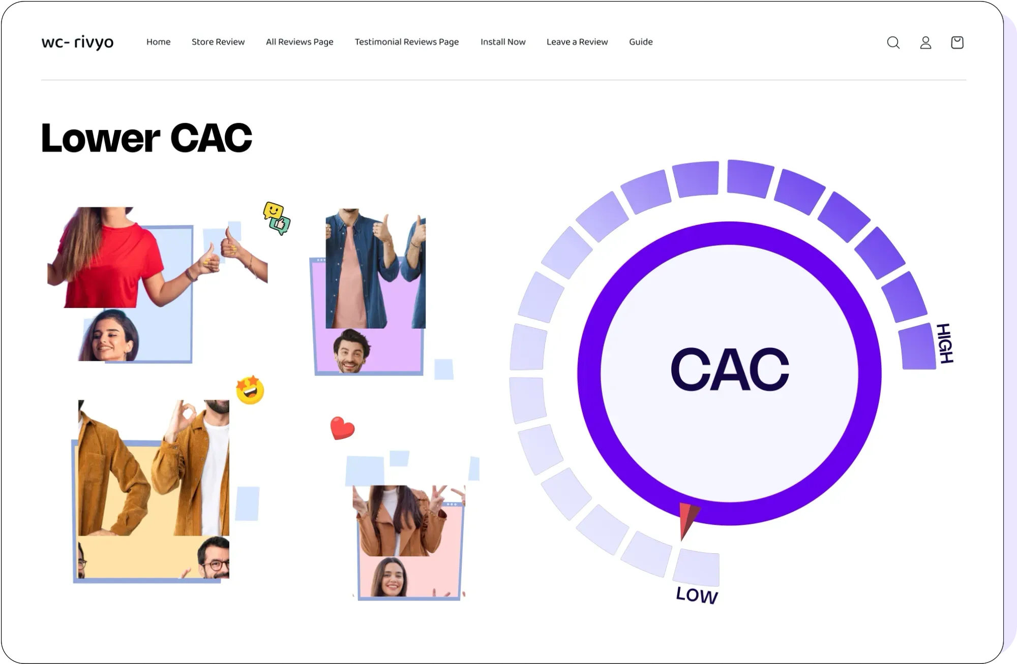 Lower CAC