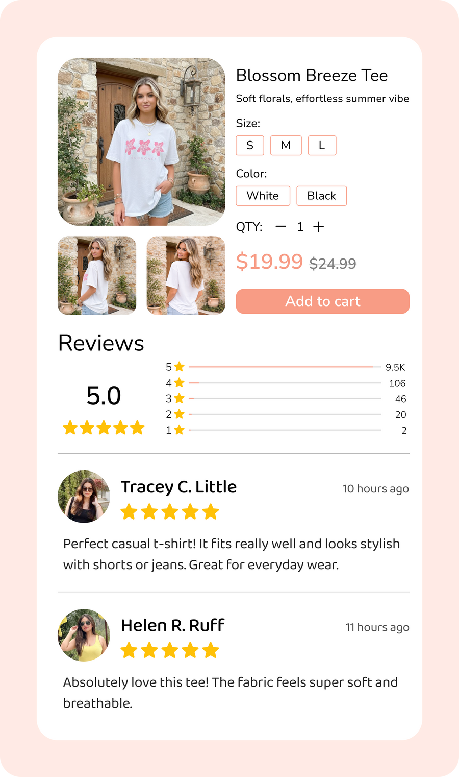 Checkout & Thank You Page Reviews
